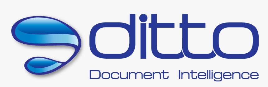 Ditto Logo En Png - Electric Blue, Transparent Png, Free Download