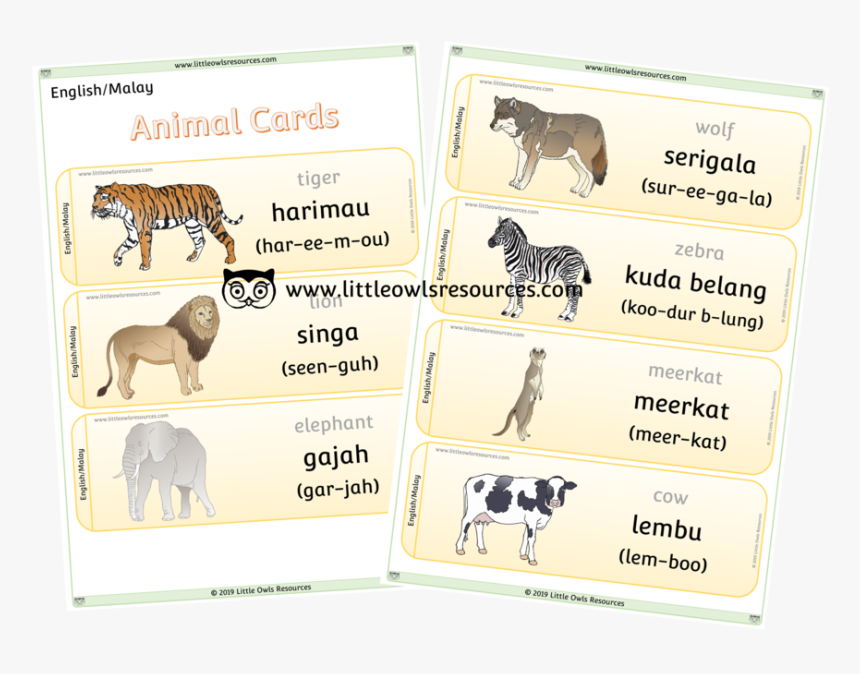 Animal Cards Cover - Working Animal, HD Png Download, Free Download