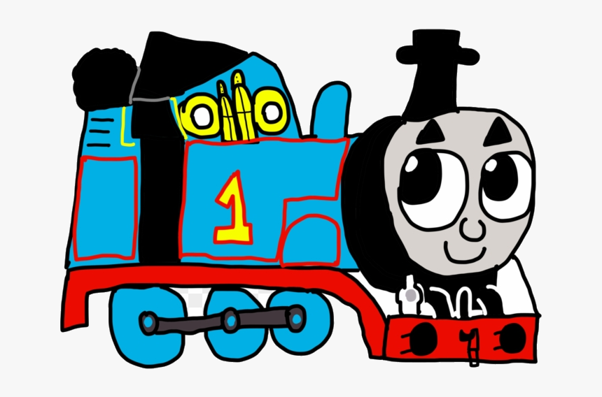 Thomas The Train Engine Clipart Locomotive Transparent - Thomas, HD Png Download, Free Download