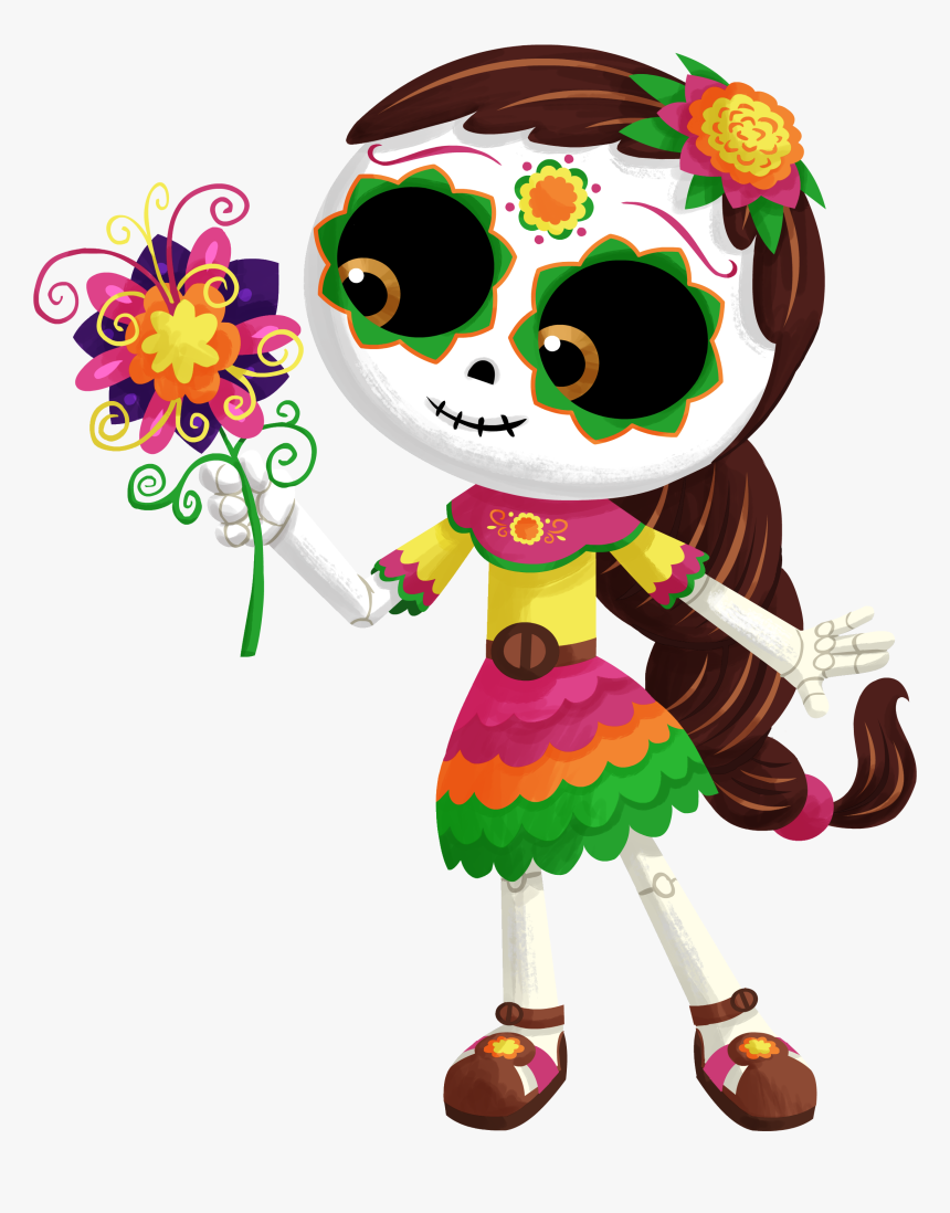 Transparent Dia De Los Muertos Clipart Free - Dia De Los Muertos Clipart, HD Png Download, Free Download