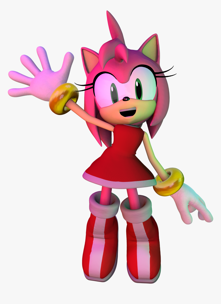 Amy Rose Amy Rose Sonic Heroes - Amy Rose Hey Sonic, HD Png Download, Free Download