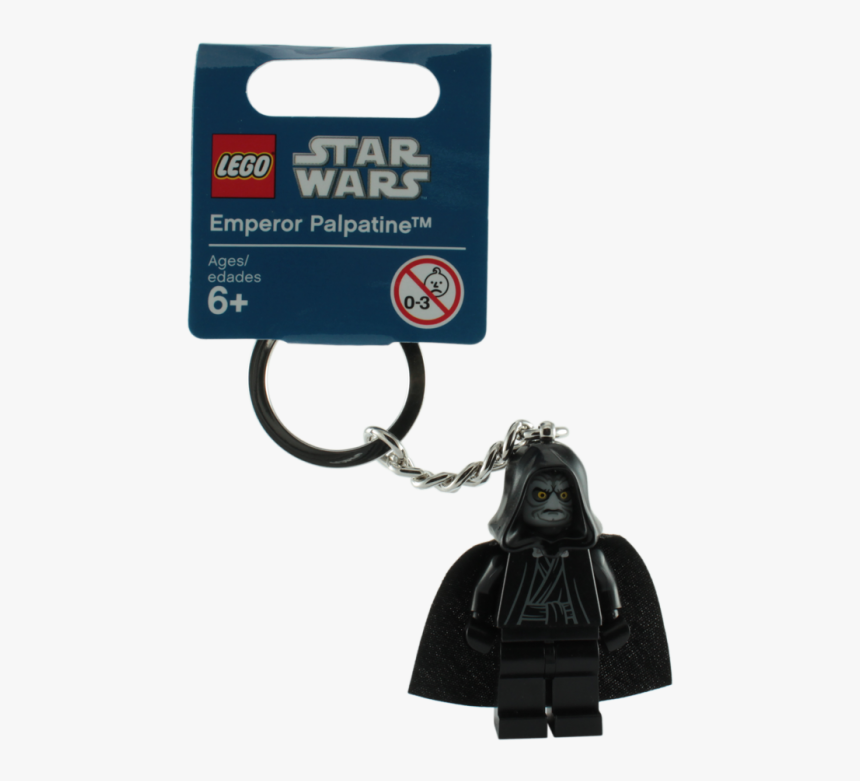 Lego Emperor Palpatine New Style Keychain - Lego Star Wars, HD Png Download, Free Download