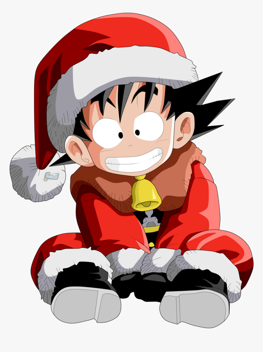 Frost Transparent Merry Christmas - Kid Goku Christmas, HD Png Download, Free Download