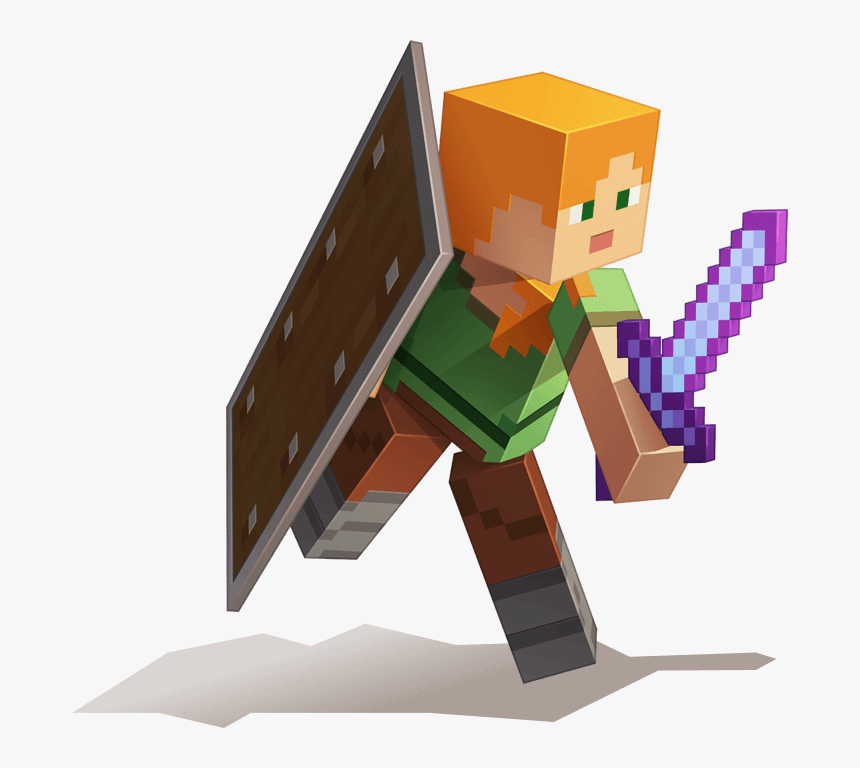 Minecraft cartoon