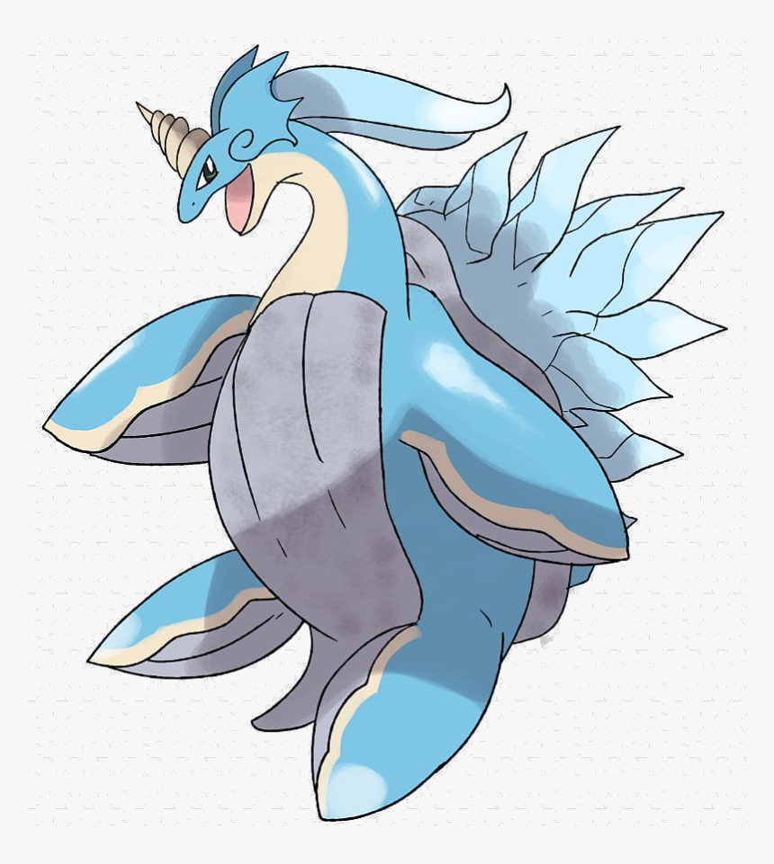 Gyarados Pokmon And Go Pikachu Lapras Dragon Transparent - Mega Lapras, HD Png Download, Free Download