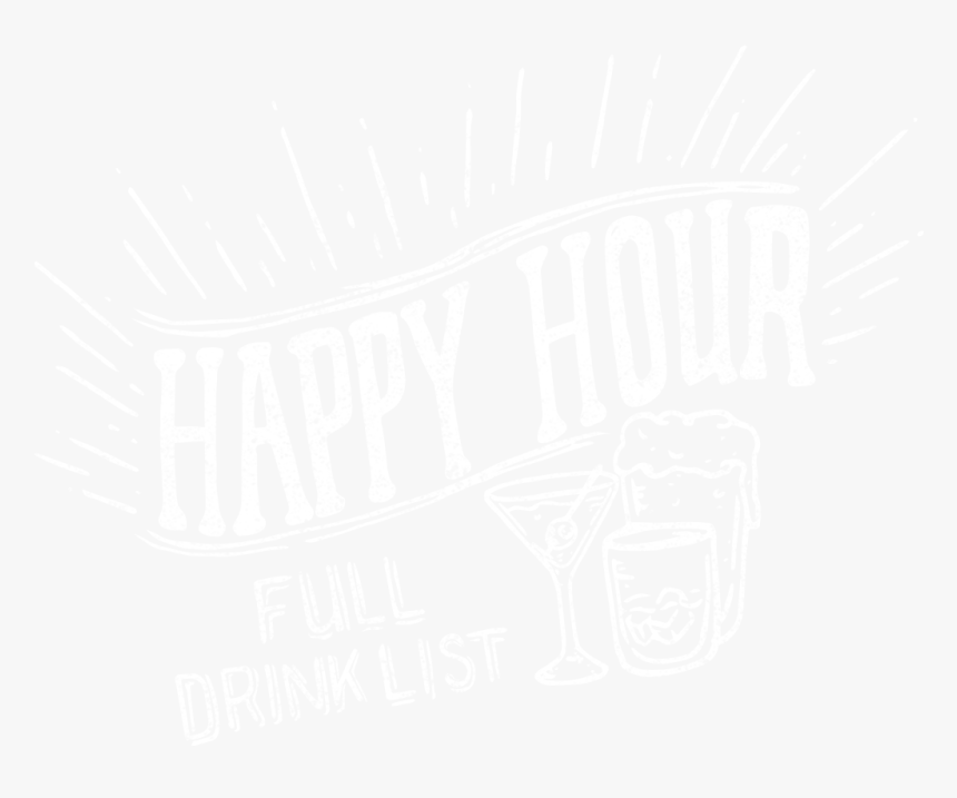 Happy Hour Logo - Illustration Beer Bar Happy Hour Font, HD Png Download, Free Download