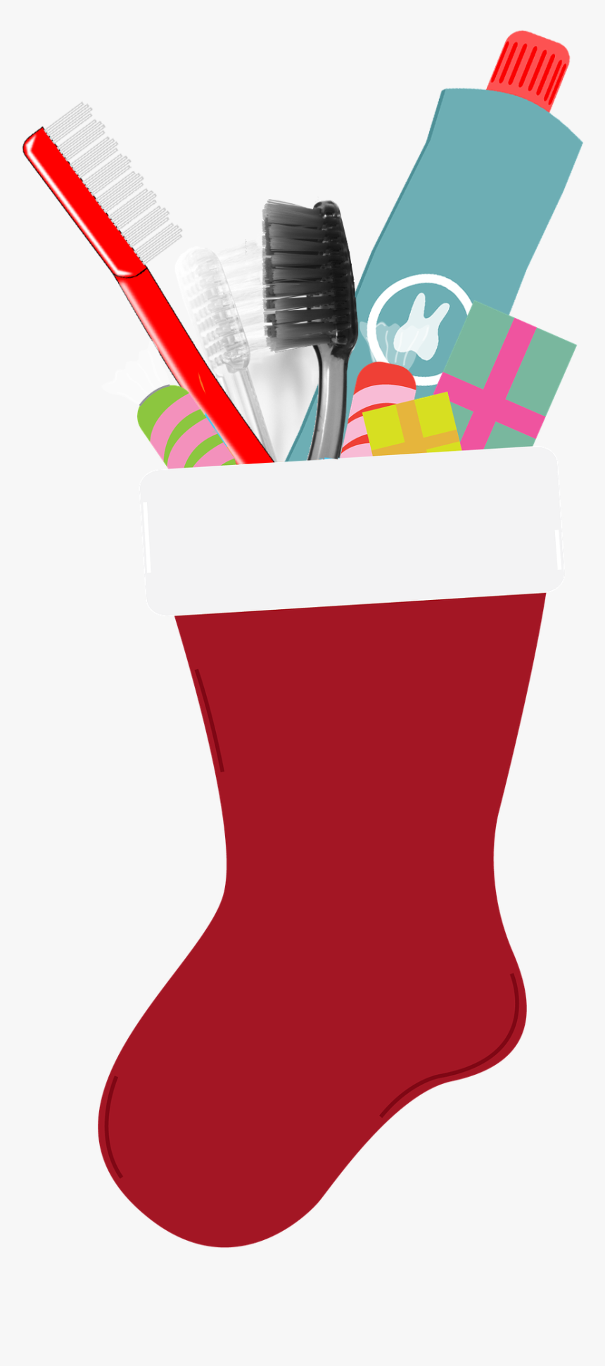 Transparent Stocking Clipart, HD Png Download, Free Download