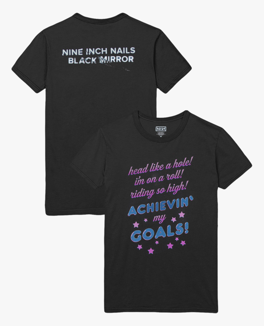 Nine Inch Nails Black Mirror Shirt, HD Png Download, Free Download