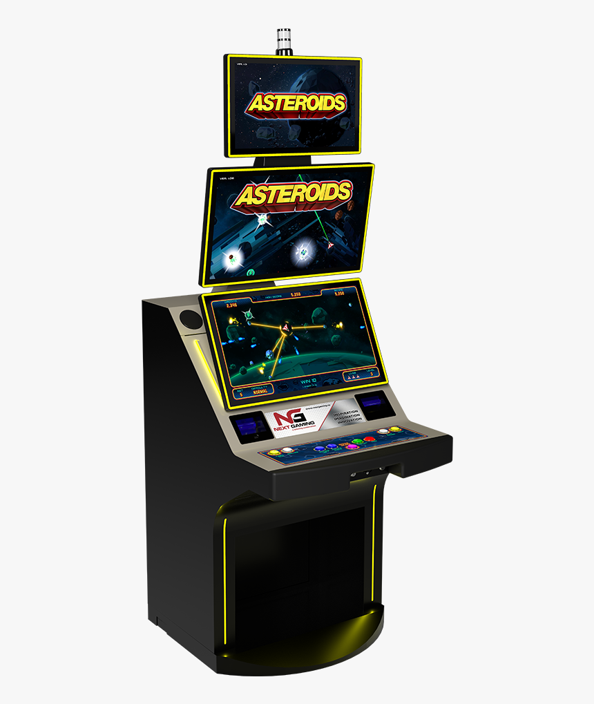 Asteroids Cabinet - Bust A Move Nextgaming, HD Png Download, Free Download