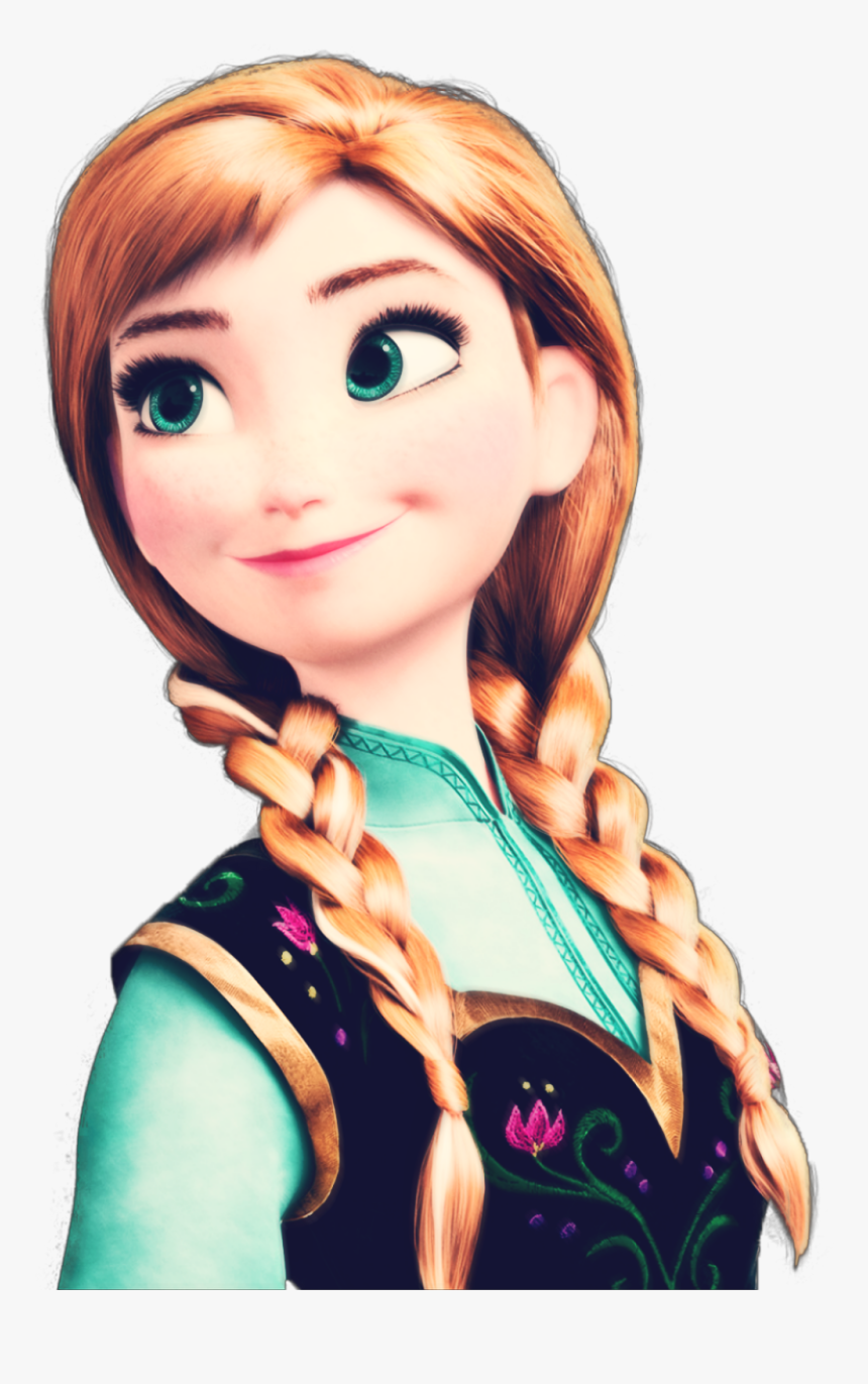 #anna #frozen #redhair #disney #elsa - Frozen Characters Anna, HD Png Download, Free Download