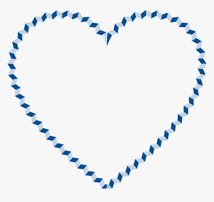 Mc Escher Heart Blue Clip Arts - Mc Escher Blue Art, HD Png Download, Free Download