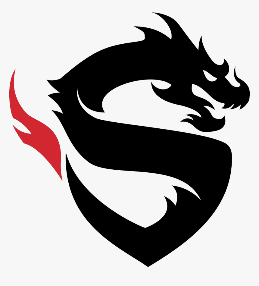 Dragon Clip Symbol - Shanghai Dragons Overwatch Logo, HD Png Download, Free Download