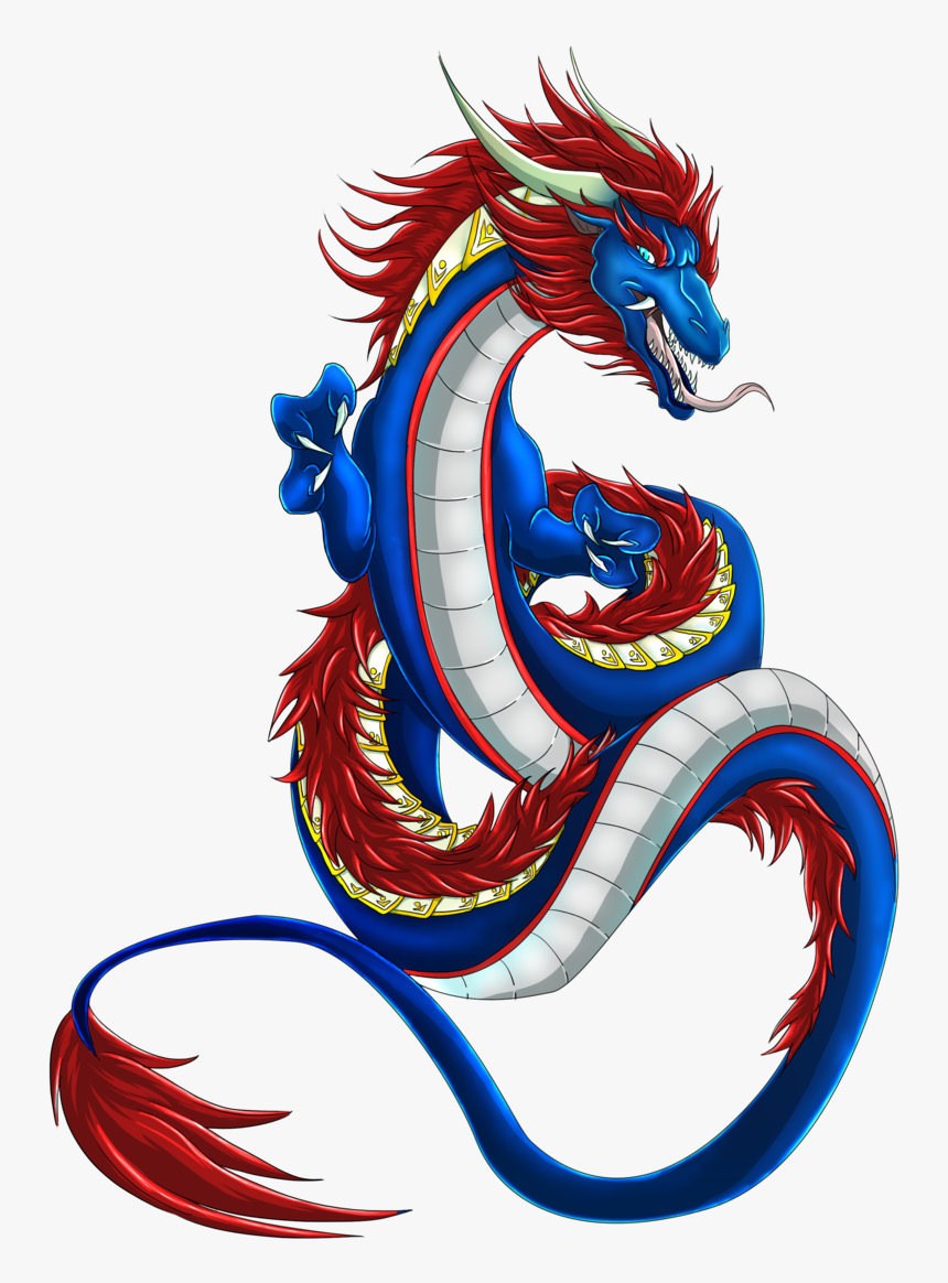 Chinese Dragon Outline Free Download Clip Art Free - Chinese Dragon Png, Transparent Png, Free Download