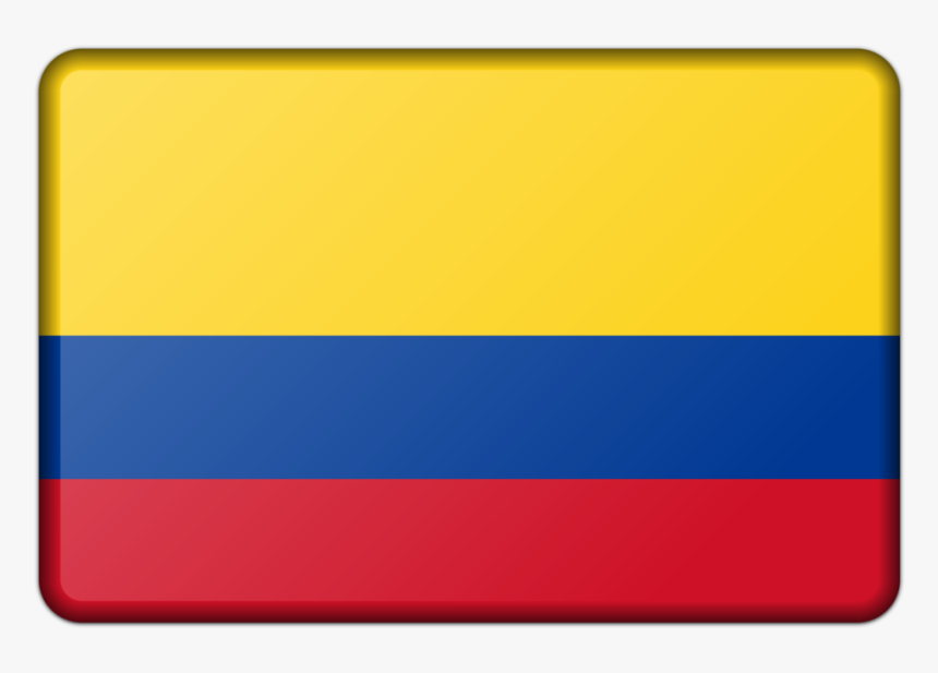 Electric Blue,flag,square - Banner Colombia Png, Transparent Png, Free Download