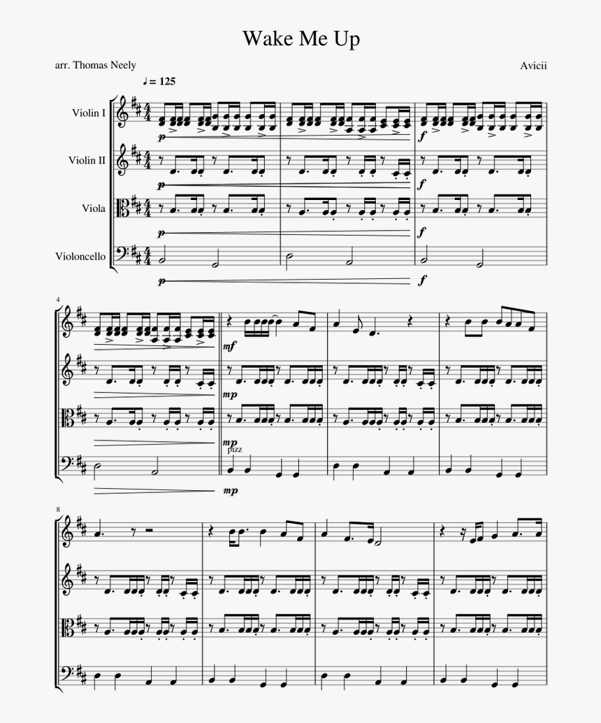 Mozart Minuet String Quartet, HD Png Download, Free Download