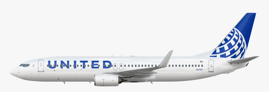 United Airlines 757 New Livery, HD Png Download, Free Download