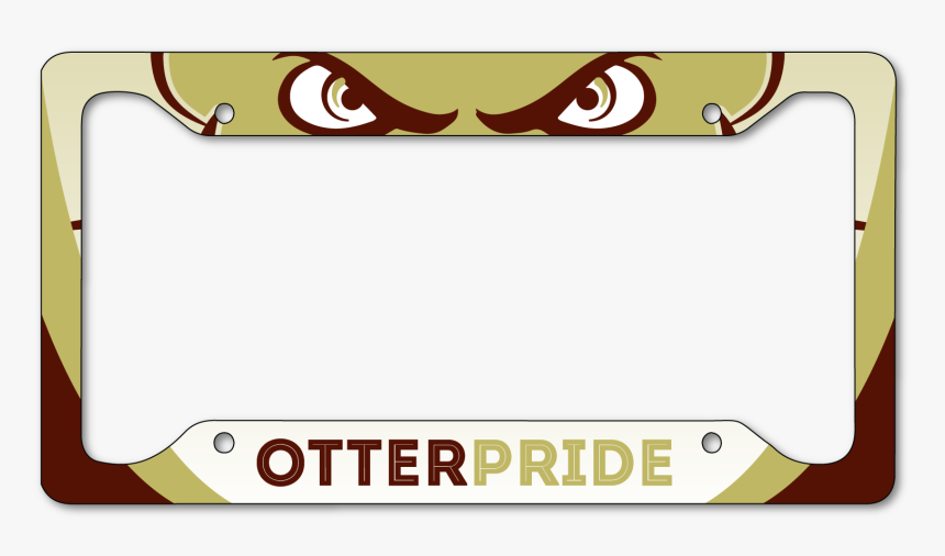 Otters License Plate, HD Png Download, Free Download