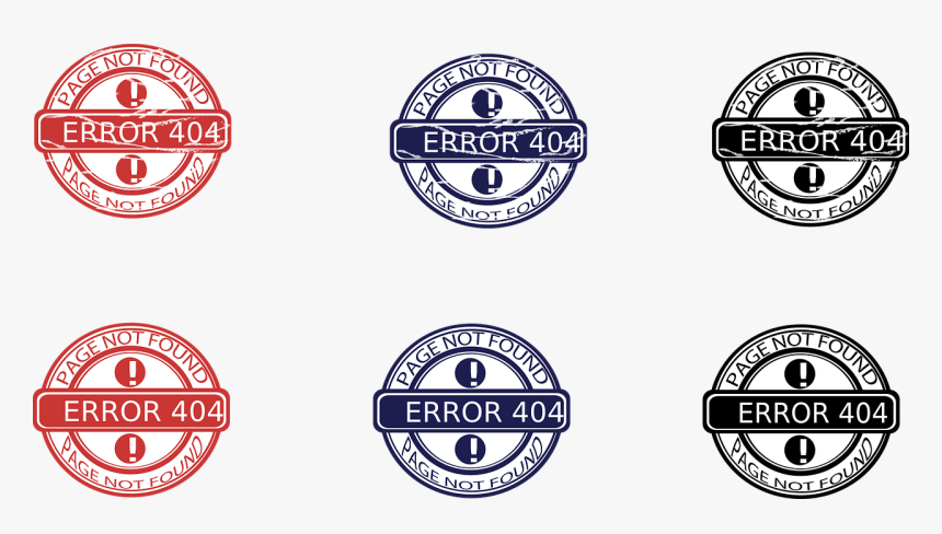 Stamp, 404, Error, Internet, Symbol, Message, Failure - Sello De Error Png, Transparent Png, Free Download