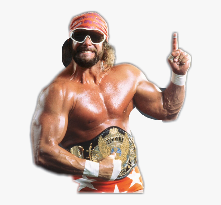 The Official Macho Man Randy Savage Sticker - Macho Man Randy Savage Png, Transparent Png, Free Download