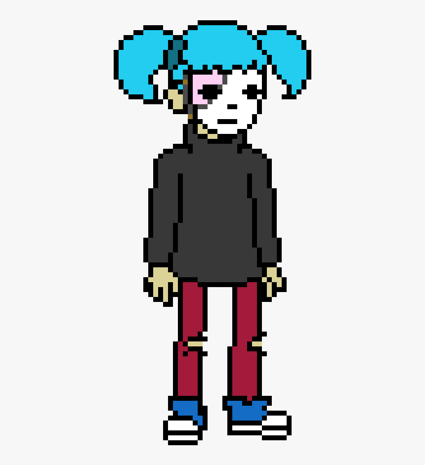 Sally Face Pixel Art, HD Png Download, Free Download