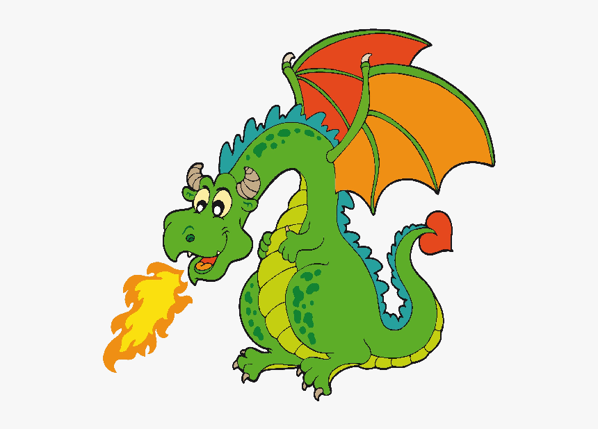 Fire Breathing Dragon Clipart, HD Png Download - kindpng