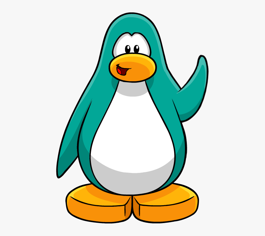 Start Module Penguin Waving - Transparent Club Penguin Penguin, HD Png Download, Free Download