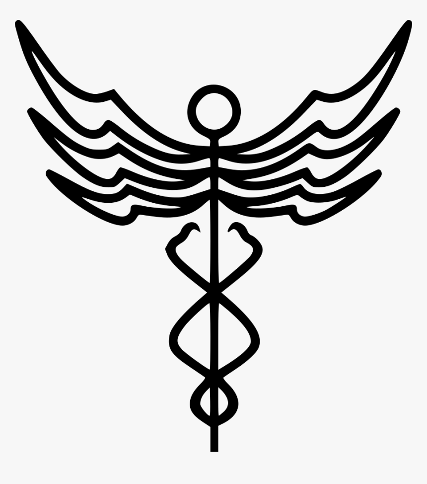 Caduceus - Caduceus Geometric, HD Png Download, Free Download