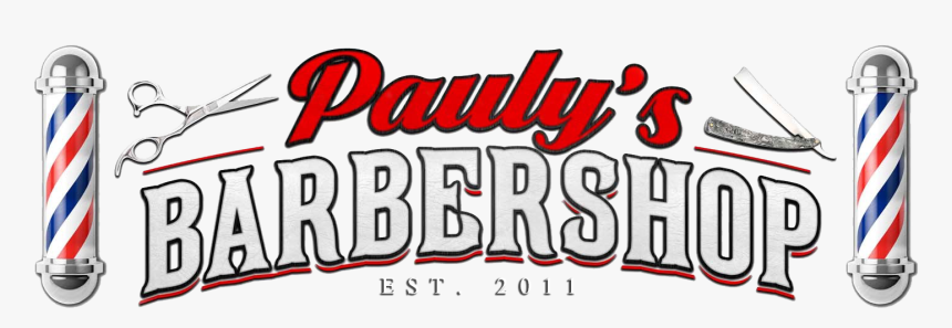 Transparent Barber Shop Logo Png - Barber Hair Cut And Shave, Png Download, Free Download