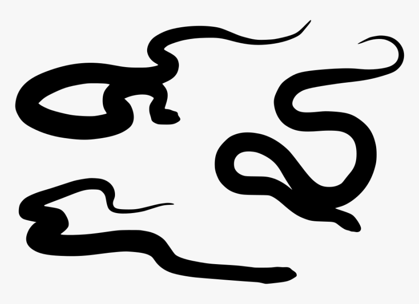 Transparent Snake Silhouette Png - Snakes, Png Download, Free Download