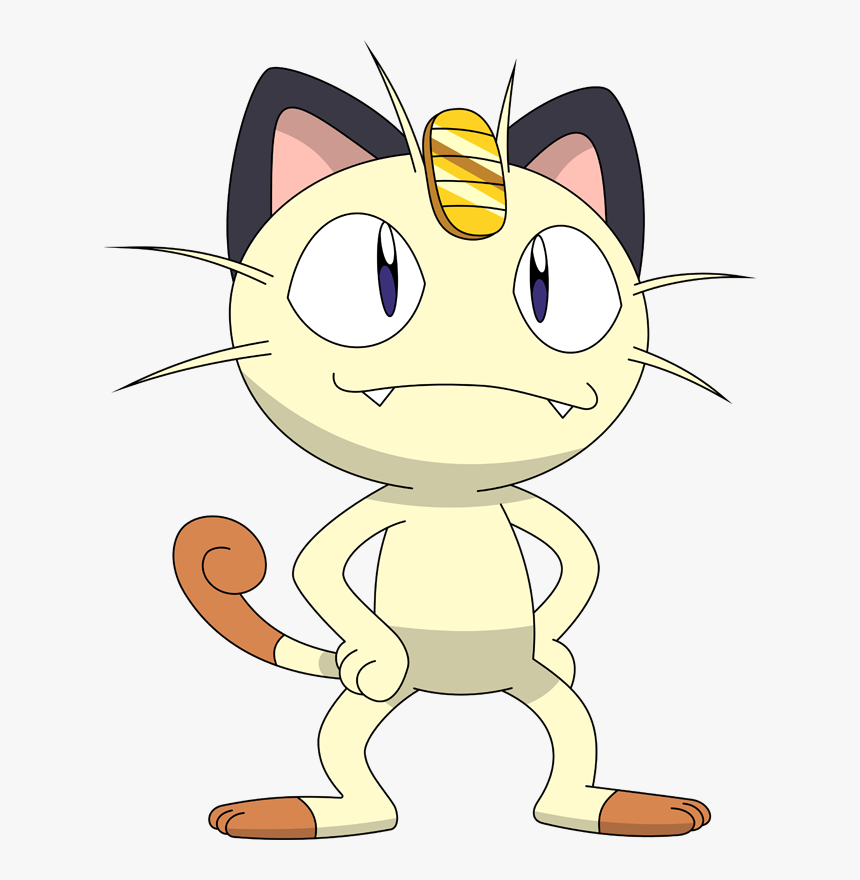 Meowth Transparent, HD Png Download, Free Download