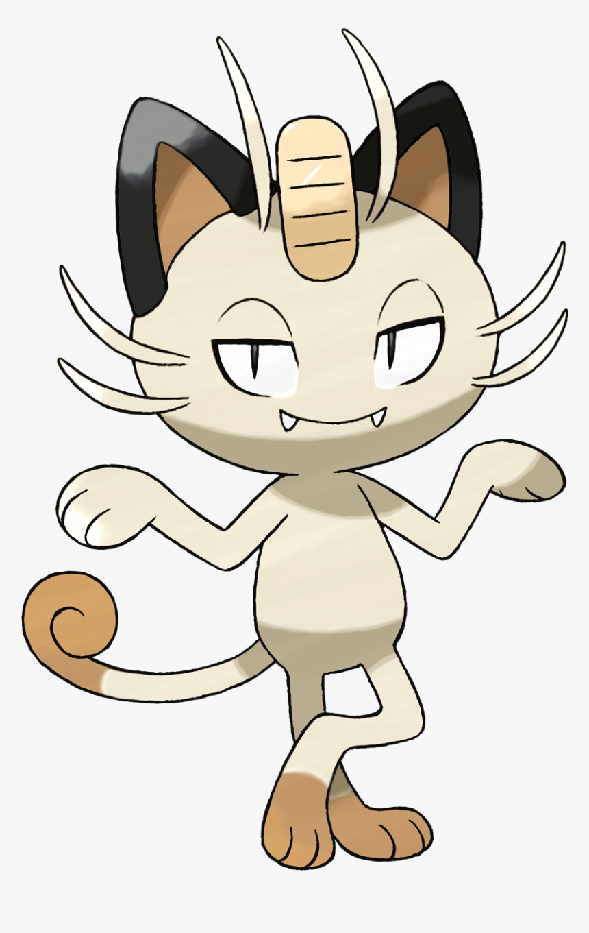 Pokemon Alola Meowth, HD Png Download, Free Download