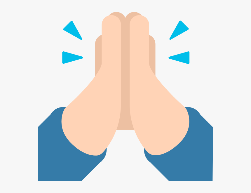 Person With Folded Hands Emoji Png, Transparent Png, Free Download