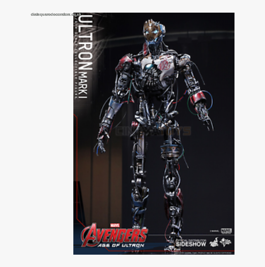 Transparent Ultron Png - Ultron 1 Hot Toys, Png Download, Free Download