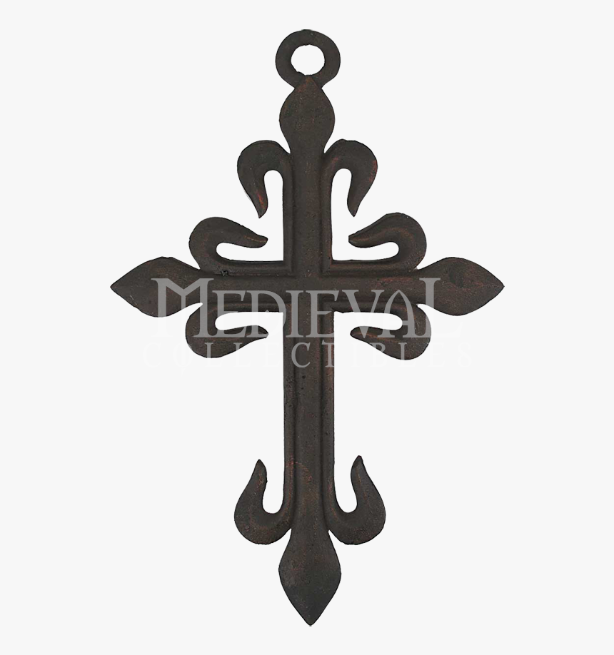 medieval background cross