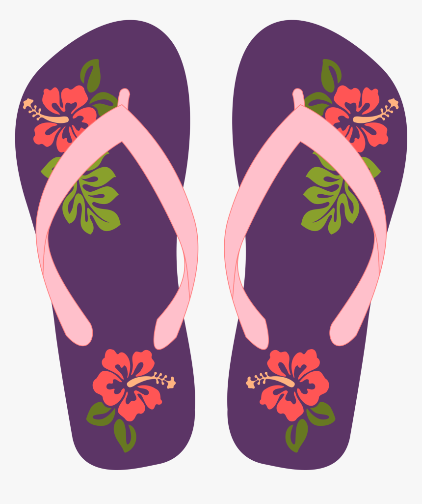 Flipflops 33 Clip Arts - Flip Flops Png Clipart, Transparent Png, Free Download