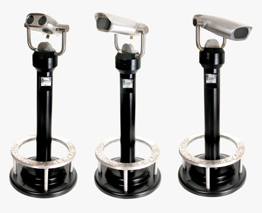 Coin Binocular Vs Telescope - Coin Operated Street Binocular, HD Png Download, Free Download