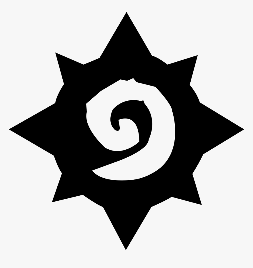 Hearthstone - Hearthstone Logo Black Png, Transparent Png, Free Download
