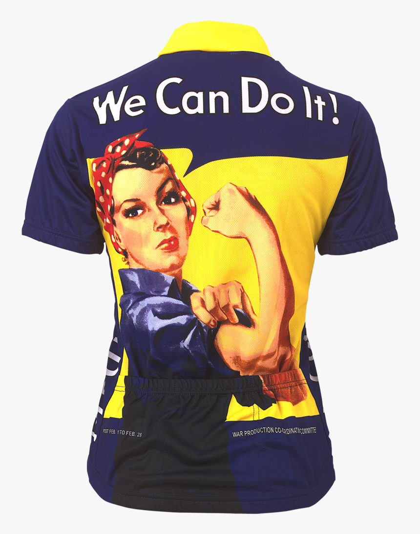 Transparent Rosie The Riveter Png - Rosie The Riveter Bike Jerseys, Png Download, Free Download