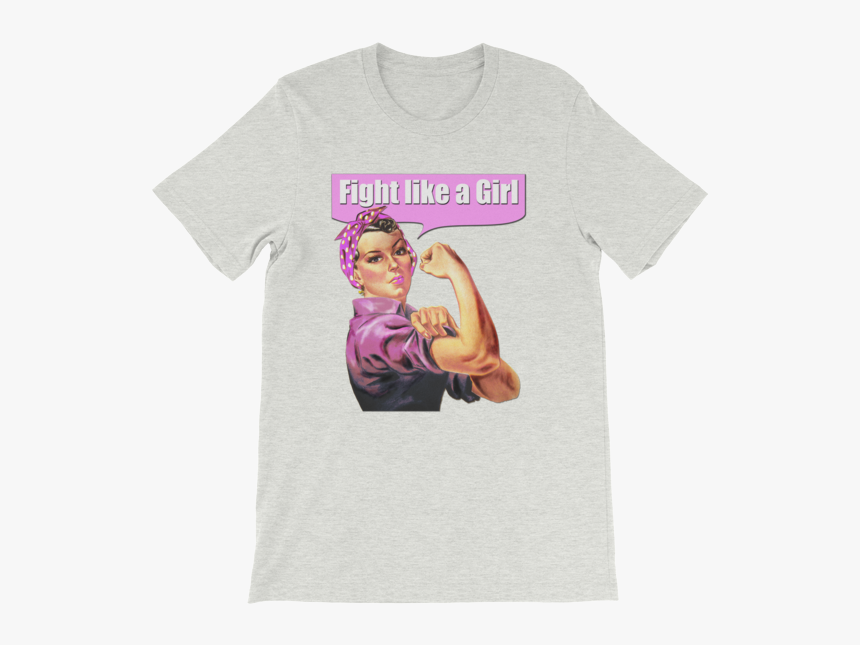 Transparent Fight Like A Girl Png - Rosie Riveter Fight Like A Girl, Png Download, Free Download