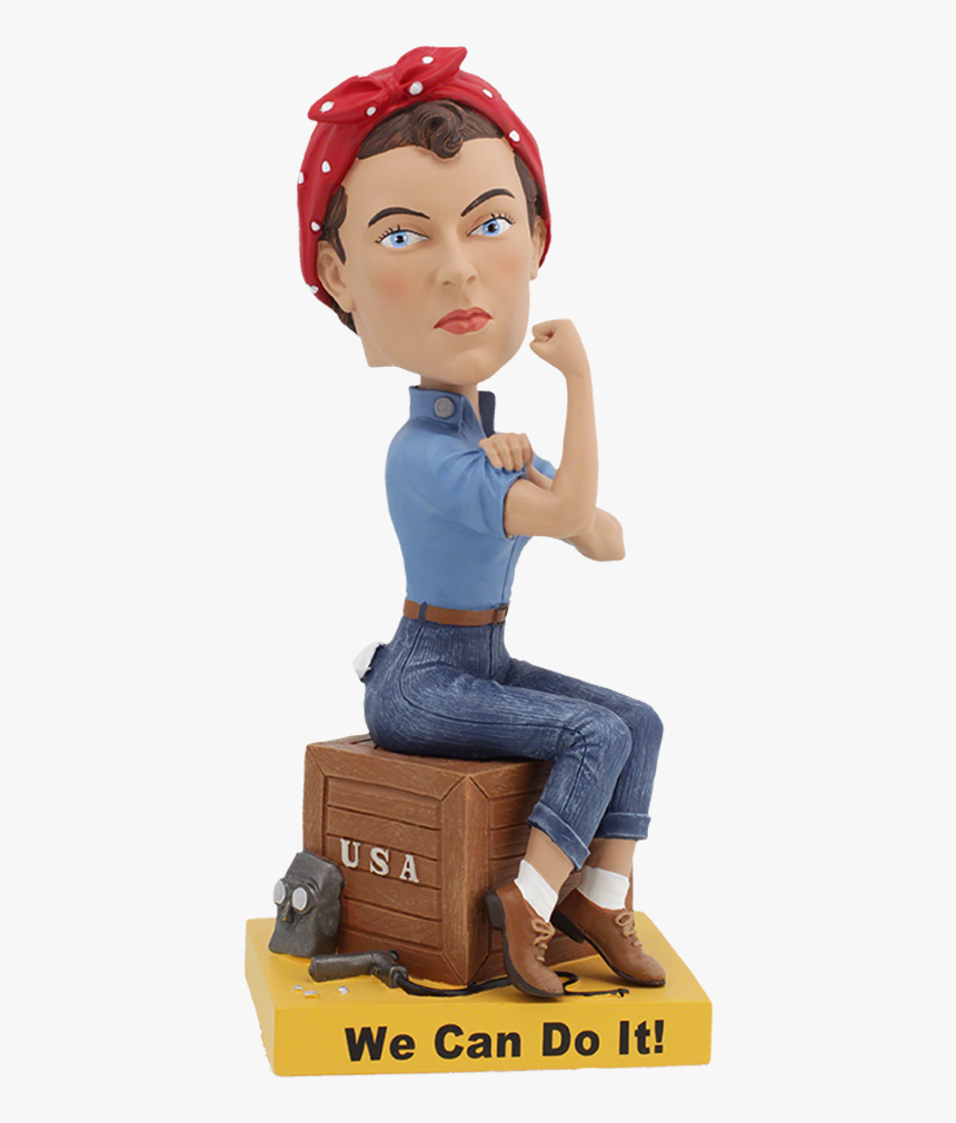 Rosie The Riveter Bobblehead, HD Png Download, Free Download