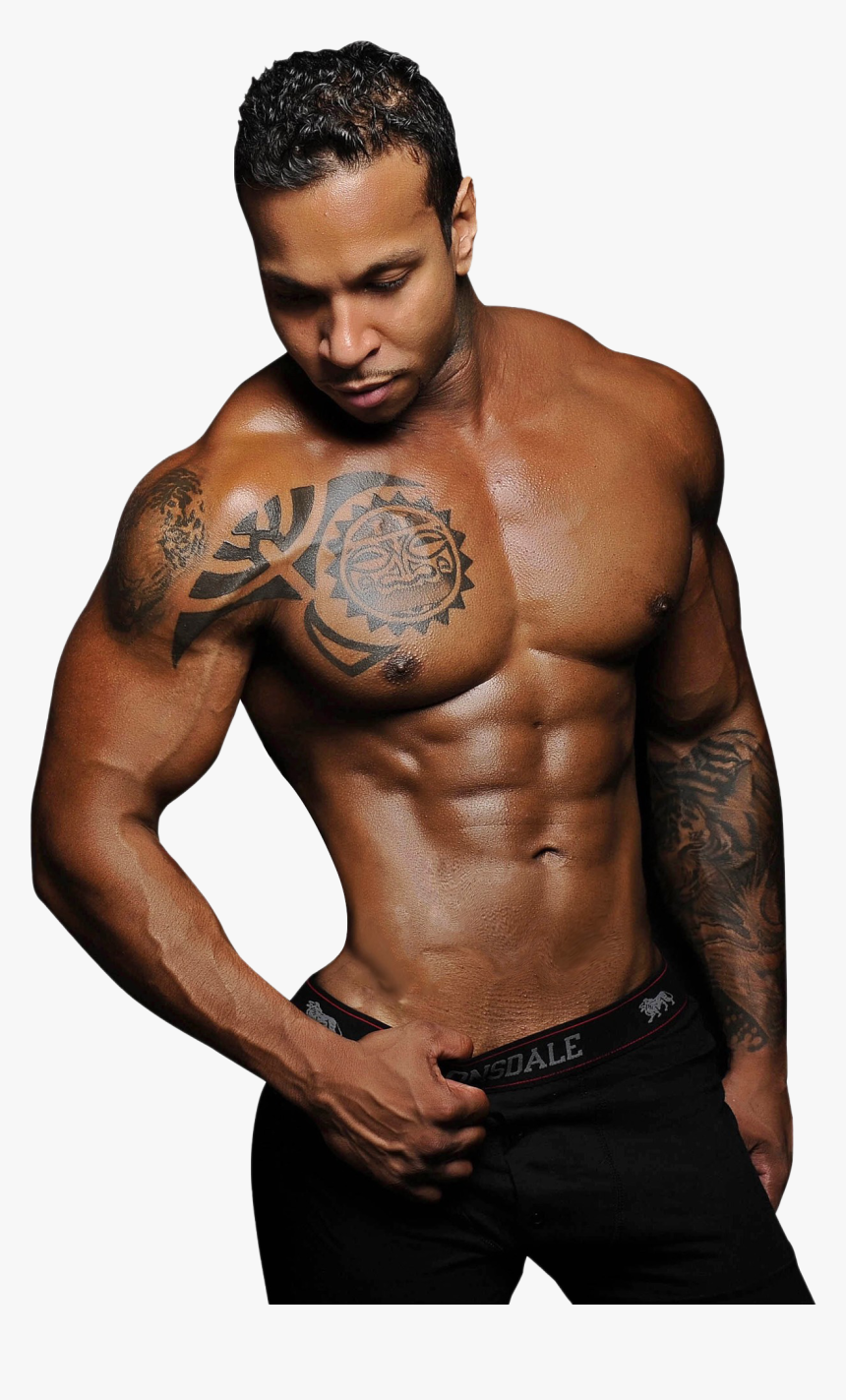 Fit Young Male Model Posing His Muscles Png Image - Men Fitnes Png, Transparent Png, Free Download