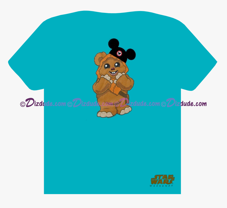 Disney Star Wars Weekends 2013 Ewok With Mickey Ears - Cartoon, HD Png Download, Free Download