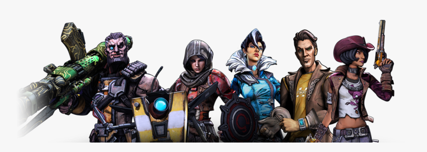 Borderlands 2 Villains, HD Png Download, Free Download