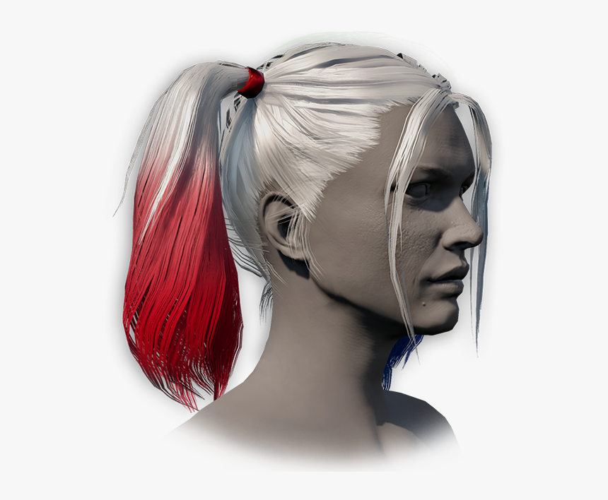 Icon Appearance Hair Harley Quinn"s Hair - Vikendi Elite Attendant Set, HD Png Download, Free Download