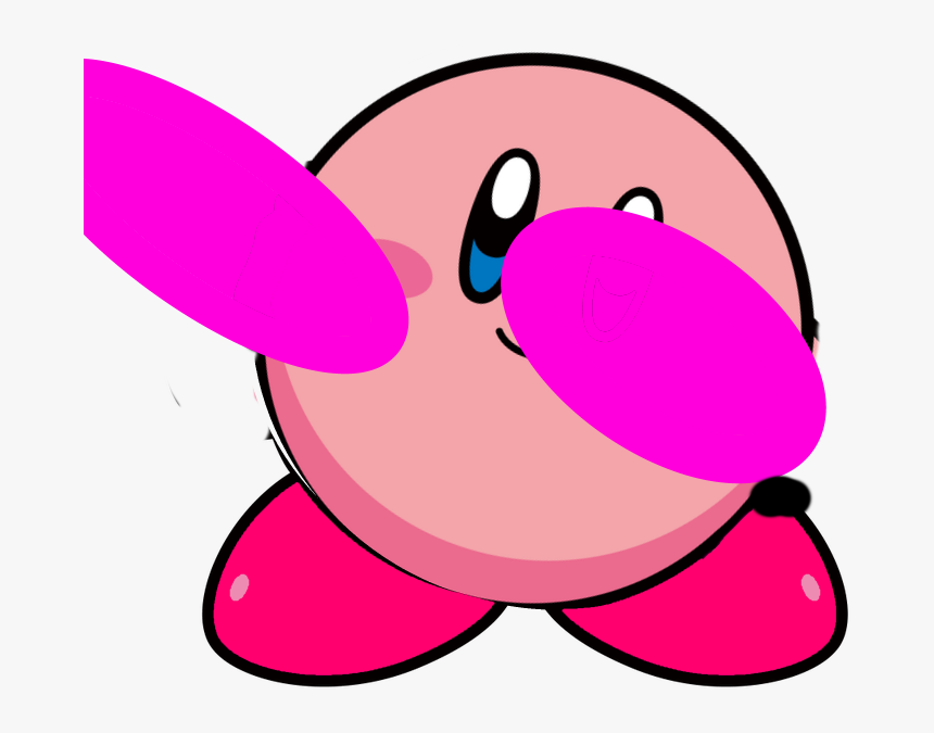 Kirby Dabbing - Cartoon, HD Png Download, Free Download