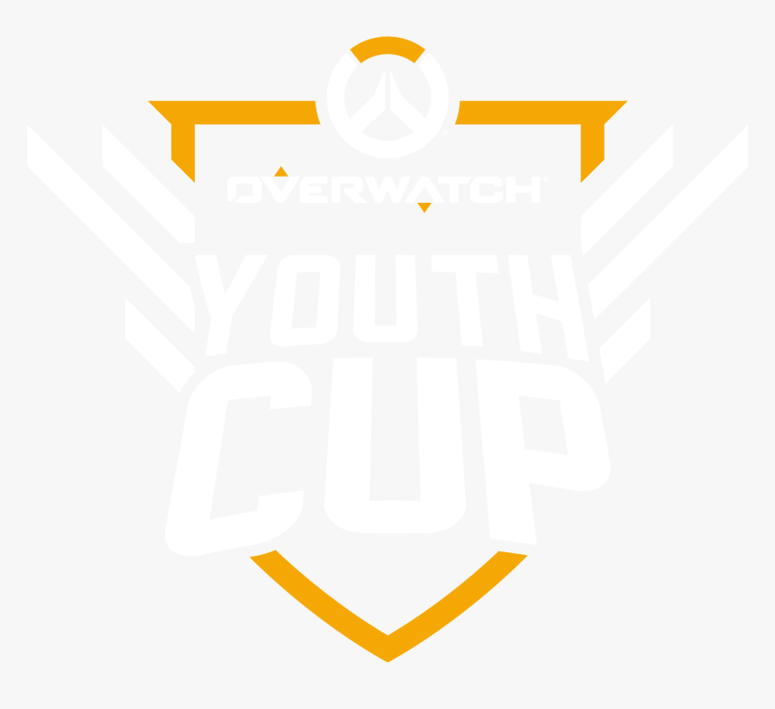 Youth Cups Overwatch White Text Wings - Emblem, HD Png Download, Free Download