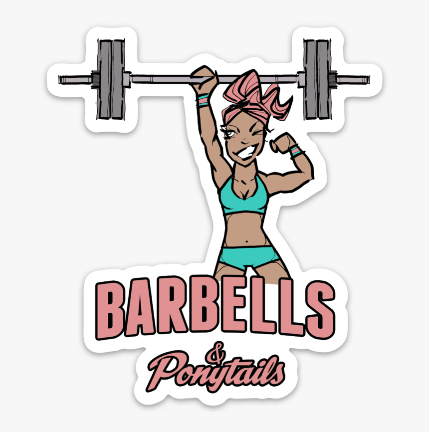 Barbells And Ponytails, HD Png Download, Free Download