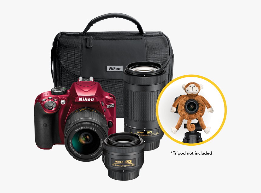 Nikon D3500 2 Lens Kit, HD Png Download, Free Download