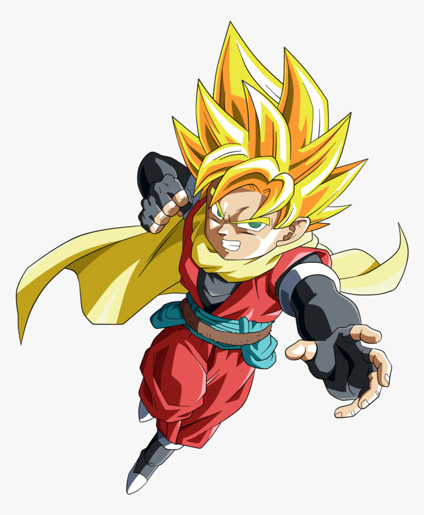 Watch Dragon Ball Super Clipart With A Transparent - Goten Dragon Ball Heroes, HD Png Download, Free Download