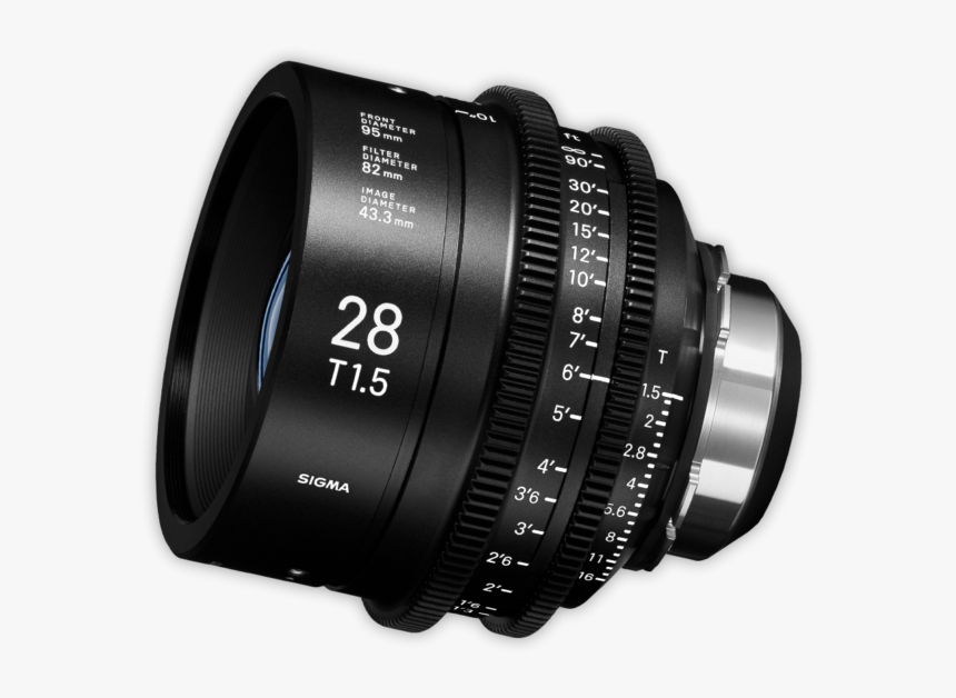 Sigma 28mm T1 - Sigma 24mm T1 5, HD Png Download, Free Download